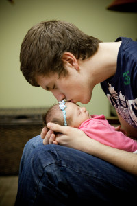 Garrett and Baby Emma