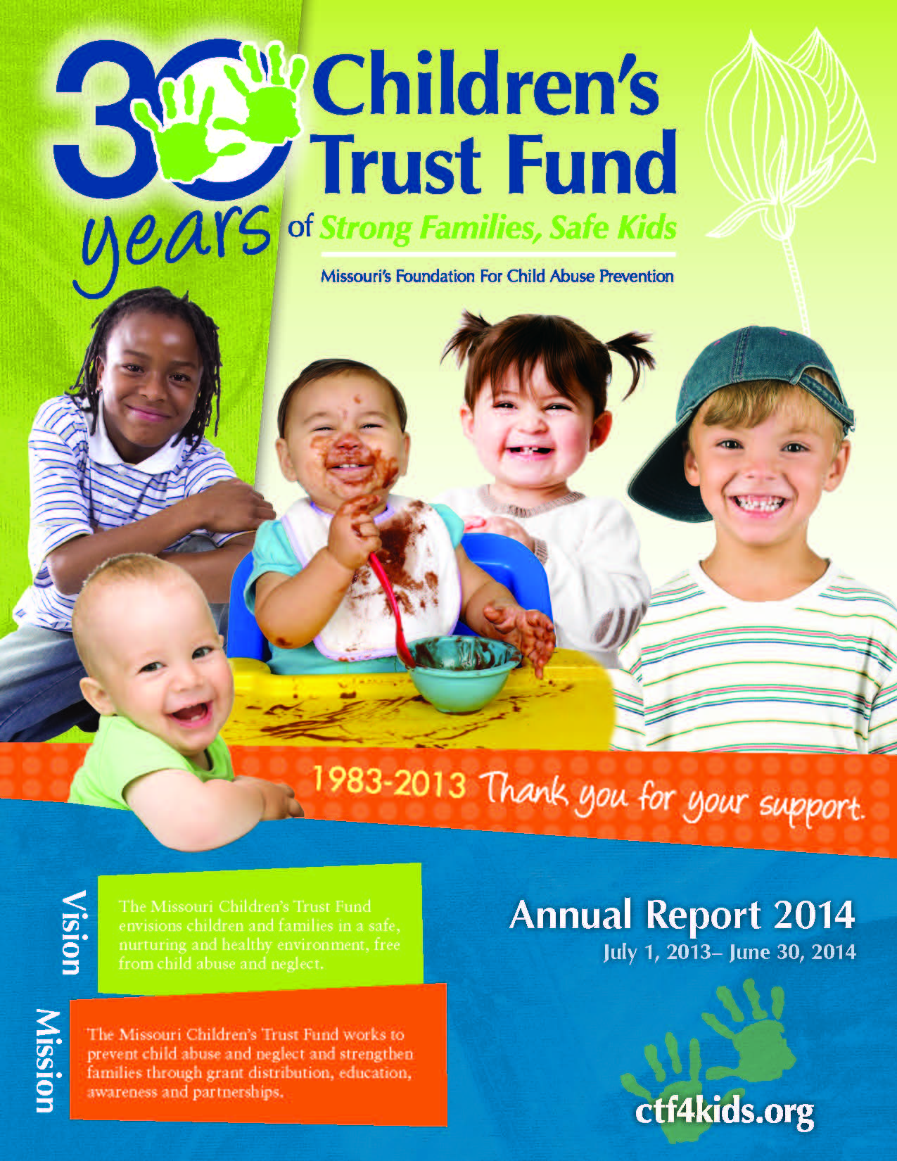 CTF Annual Report Available | Children's Trust Fund of Missouri