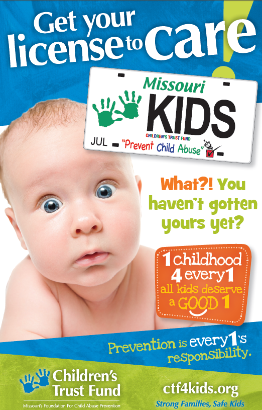 License Plate Partners - Children&#39;s Trust Fund of Missouri