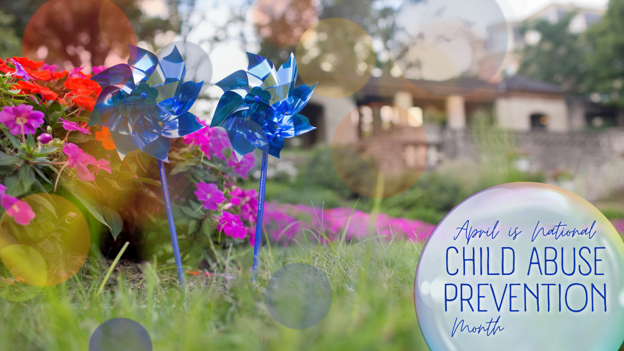 April is National Child Abuse Prevention Month - Virtual Background 1